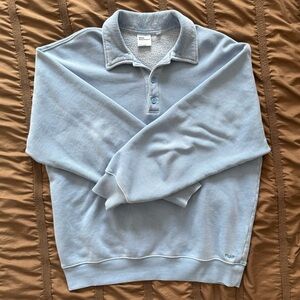 Aritzia TNA Light Blue Sweatfleece